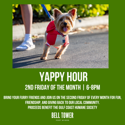 BELL TOWER INVITES COMMUNITY TO MONTHLY ‘YAPPY HOUR’ EVENT