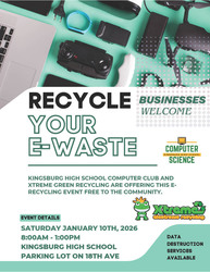 E-Waste Recycling Event | Kingsburg High School Computer Club