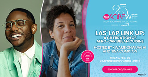 Las' Lap Link Up: A Celebration of Afro-Caribbean Cuisine hosted by Kwame Onwuachi and Nina Compton