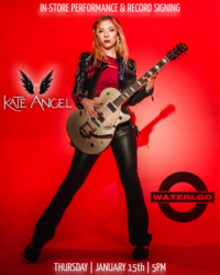 KATE ANGEL In-Store Performance & Record Signing