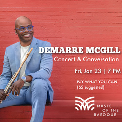 Demarre McGill: Conversation & Concert