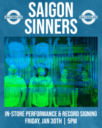 SAIGON SINNERS In-Store Performance & Record Signing