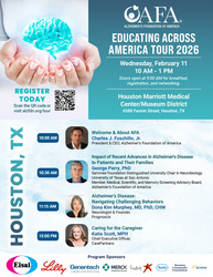 Free Alzheimer's educational conference in Houston