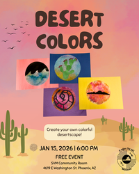 Desert Colors Craft Night