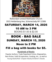 BOOK SALE - Rotterdam United Methodist Church
