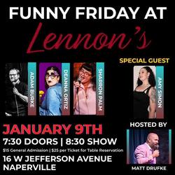Funny Friday @ Lennon's: A stand-up comedy showcase