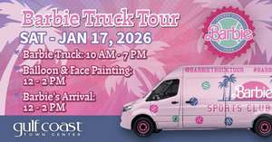 Let's go Barbie, Let's go Party! The Barbie Truck Visits Gulf Coast Town Center