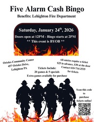 Five Alarm Cash Bingo