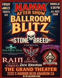 ZACK KIRKORIAN OPENING NAMM AFTER SHOW BALLROOM BLITZ