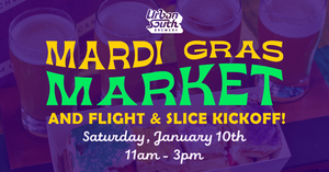 Urban South Brewery Hosts Mardi Gras Market to Kickoff Carnival Season