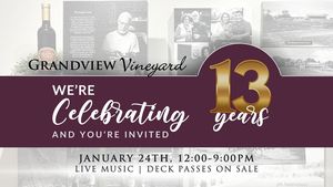Happy 13th Birthday Grandview!