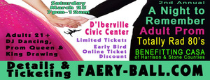 2nd Annual Adult Prom: I Want my 80s MTV! Fundraiser Whisper of Hope Wildlife Rehabilitiation
