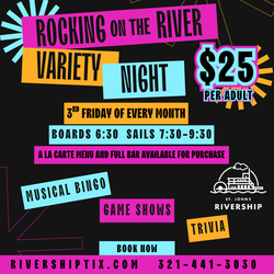 Rocking on the River - Variety Night Aboard the Barbara-Lee
