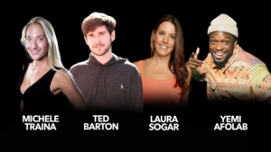 Yemi Afolabi, Laura Sogar, Ted Barton, Michele Traina