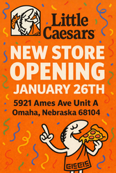 Little Caesar grand opening