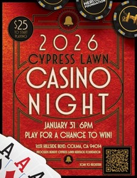 2026 Cypress Lawn Casino Night