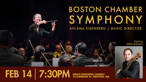 Boston Chamber Symphony performs Schubert and Foote with Julian Schwarz