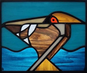 MAACM Charley Harper Pelican Glass Class
