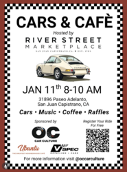 Cars & Café at River Street Marketplace