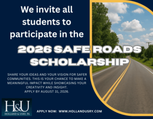 The 2026 Safe Roads Scholarship