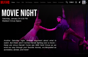 Wild Card Circus Presents "Movie Night"