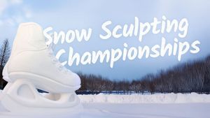 2026 Nebraska Snow Sculpting Championships at Heartwood Preserve