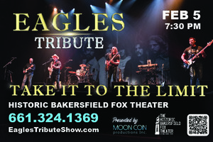 The Music of The EAGLES with TAKE IT TO THE LIMIT @ The Historic Bakersfield Fox for 1 night Feb 5th