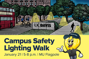 UC Davis Campus Safety Lighting Walk