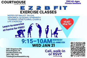 EZ 2 B Fit Exercise Class with Lu-Anne Cox 1/21/2026 9:15-10AM