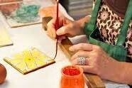 MAACM Studio Sips - Mother’s Day Special:  Glazed Tile Painting