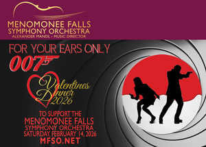 Menomonee Falls Symphony Valentine's Day Dinner Concert