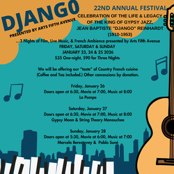 22nd aNNUAL Django Reinhardt Festival: FW