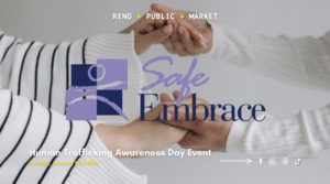 Human Trafficking Awareness Day Event with Safe Embrace at RPM