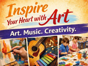 “Inspire Your Heart with Art Day” at Downtown Art Gallery