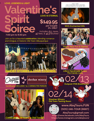 Valentine Spirit Soiree - Love, Legends, & Light in Old Town Albuquerque