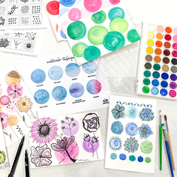 Bookbinding Meets Watercolor AT Workshop Hillsboro!