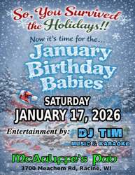 January Birthday Babies Party