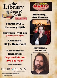 The Library Comedy/Magic Show