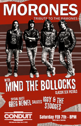 Ramones, Sex Pistols, Stooges Tributes