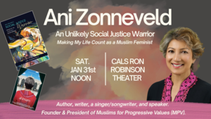 Book Reading with Author & Activist Ani Zonneveld