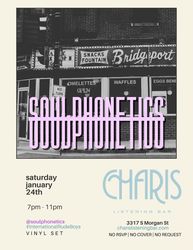 VINYL LISTENING SESSIONS | SOULPHONETICS Djs