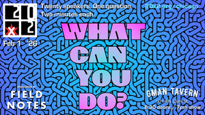 20x2 Chicago: What Can You Do?