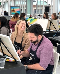Rooftop Paint and Sip with Offshore Rooftop and Bottle & Bottega