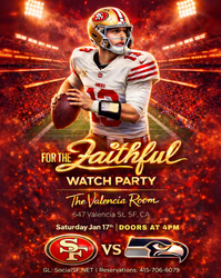 For The FAITHFUL Watch Party | 49ers vs Seahawks