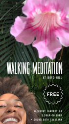 Community Event: Walking Meditation at Boyd Hill