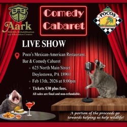 Comedy Night Fundraiser for Aark Wildlife Rehab Center