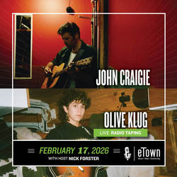 eTown Taping with John Craigie and Olive Klug