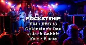 Pocketship 🚀 Future-Funk Disco Dance Party • Galentine's Day at Jack Rabbit