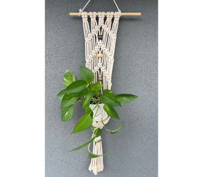 Patchwork Presents Macrame Plant Wrap Craft Workshop