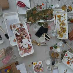 Patchwork Presents Fun with Pressed Flowers!